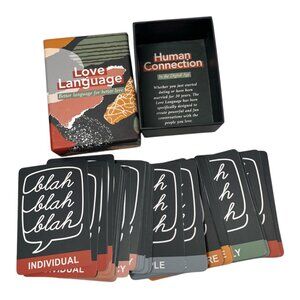 Love Language Card Game - 101 Questions To Deepen Connection & Explore Relations